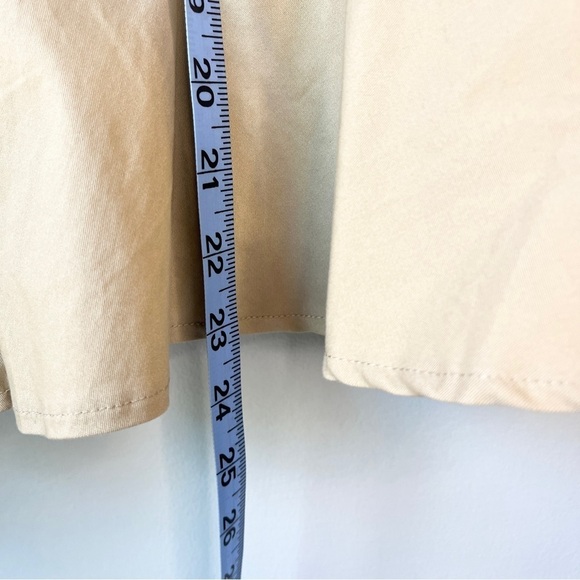 ELOQUII Tan Plus Size Crop Blazer - Picture 5 of 9